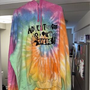 Colorful Tie-Dye Hoodie